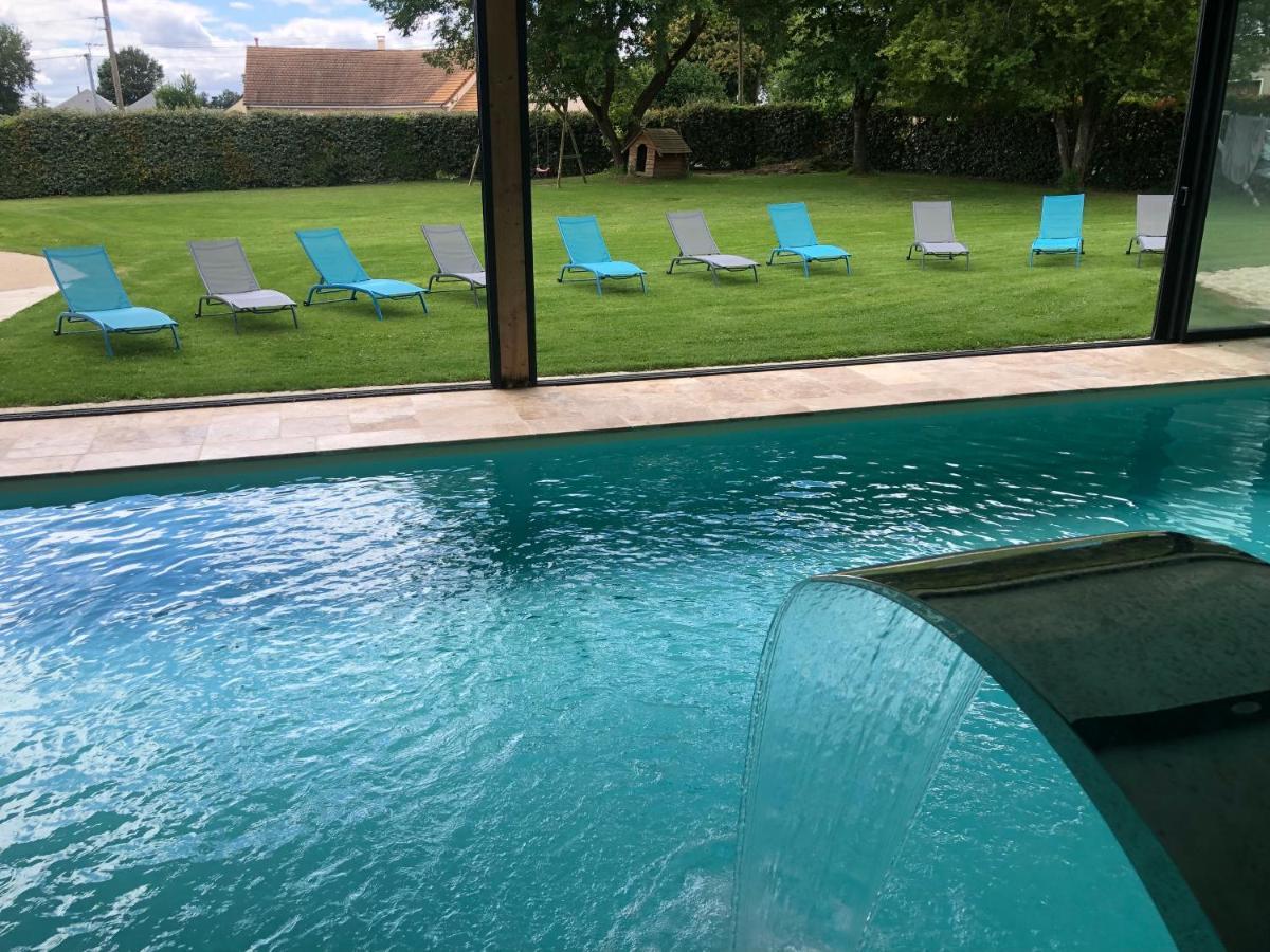 Apartment @ 10 Personnes Avec Piscine Interieure 31 Degres Zoo De 24 H Du Mans *