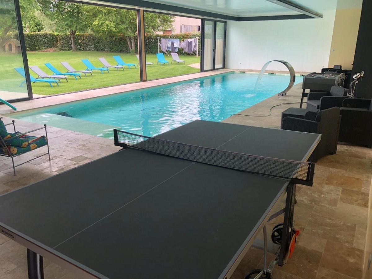 @ 10 Personnes Avec Piscine Interieure 31 Degres Zoo De 24 H Du Mans Apartment
